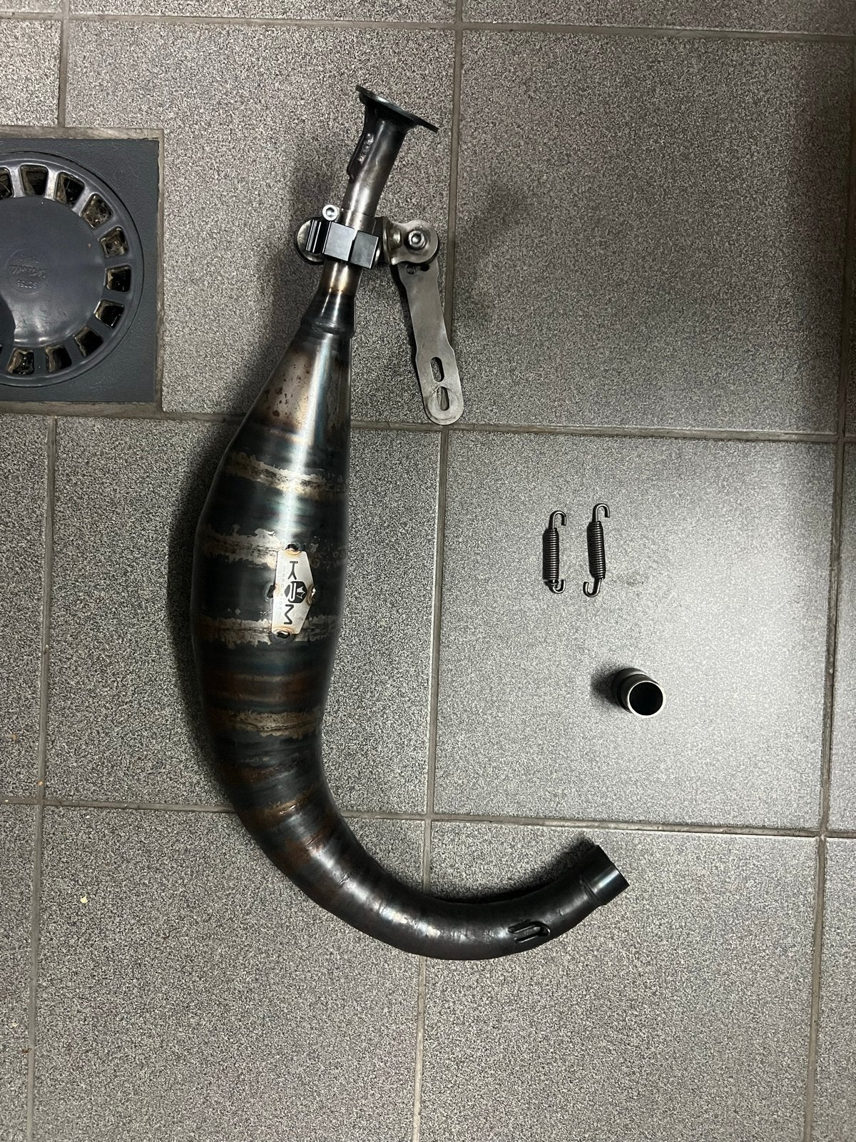 Krm pot 70/80cc, Ophalen, Gebruikt, Uitlaat