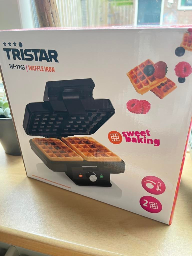 Tristar wafelijzer - Nieuw in doos, Ophalen of Verzenden, Nieuw