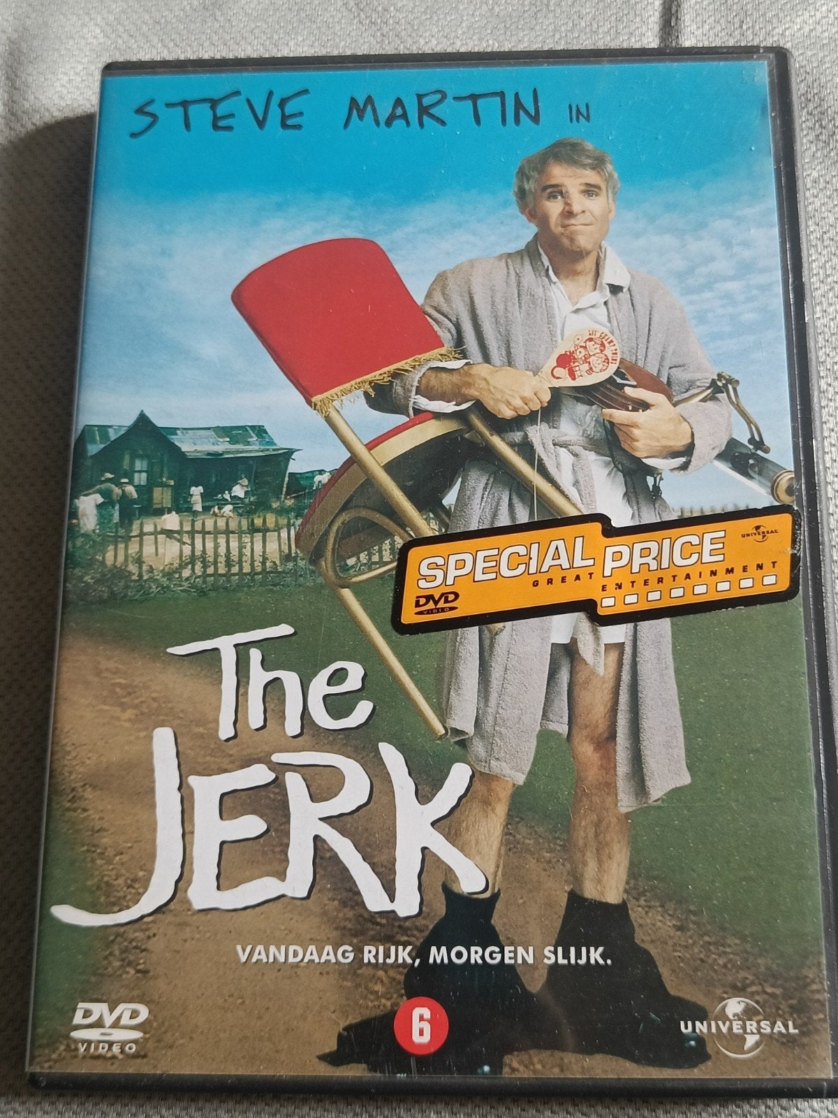 The Jerk (DVD) - Steve Martin Komedie Klassieker, Spaans, Ophalen of Verzenden, Vanaf 6 jaar, Engels