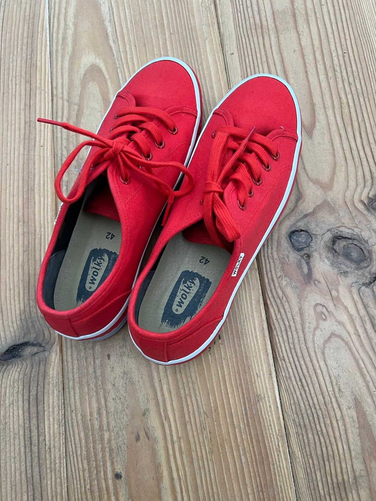 Nieuwe Wolky schoenen, maat 42, Ophalen of Verzenden, Nieuw, Rood, Sneakers of Gympen