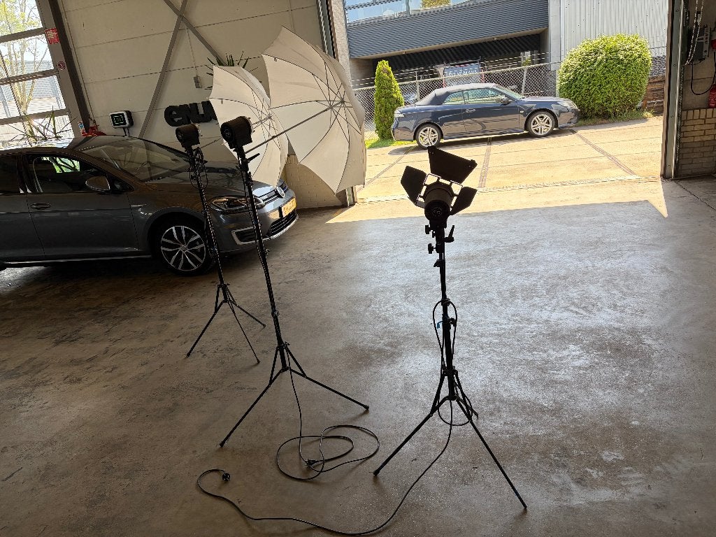 Hedler C12 fotostudio video studio licht, Ophalen, Gebruikt, Lamp of Flitsset