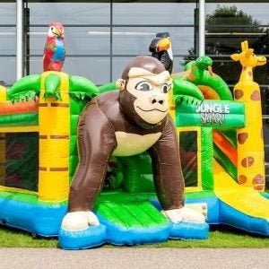 Springkussen huren! Jungle Safari, Ophalen, Zo goed als nieuw, Overige