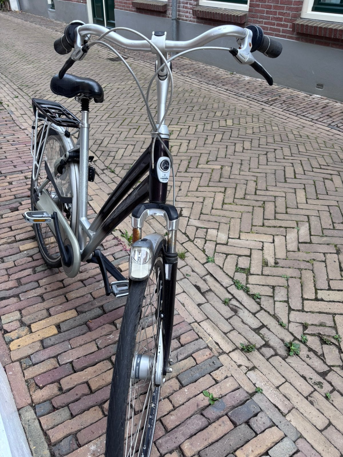 Gazelle fiets, Fietsen en Brommers, Fietsen | Dames | Damesfietsen, Ophalen, Gebruikt, Versnellingen, 50 tot 53 cm