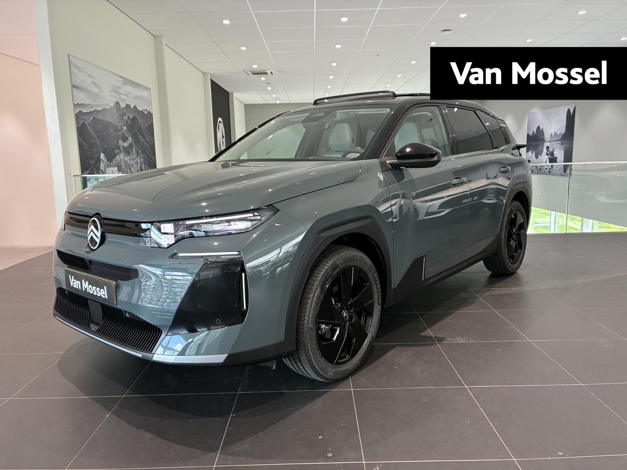 Citroen C5 Aircross Automaat Hybrid 145 Max | Hoge instap l, Auto's, Citroën, Euro 6, 1199 cc, C5 Aircross, Leder en Stof