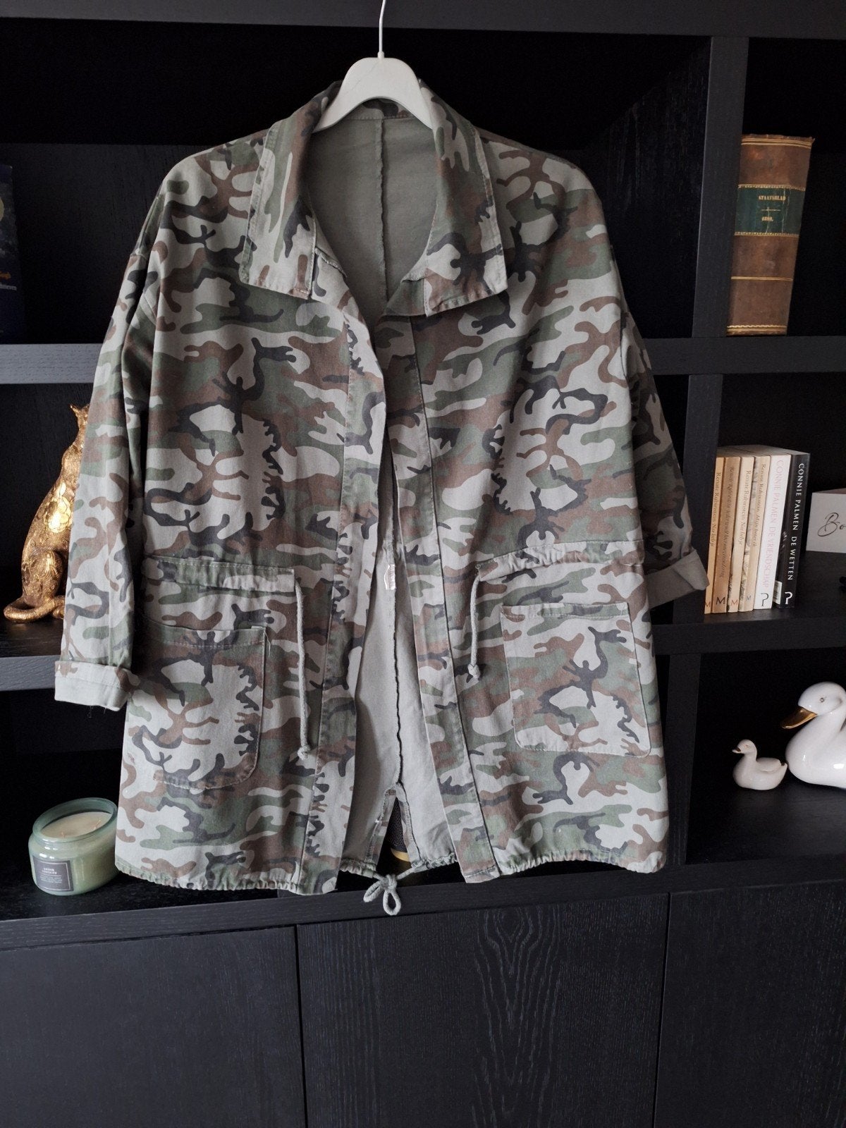Camouflage blouse / jack 1 maat 40 42 44, Made in Italy, Maat 42/44 (L), Ophalen of Verzenden, Zo goed als nieuw