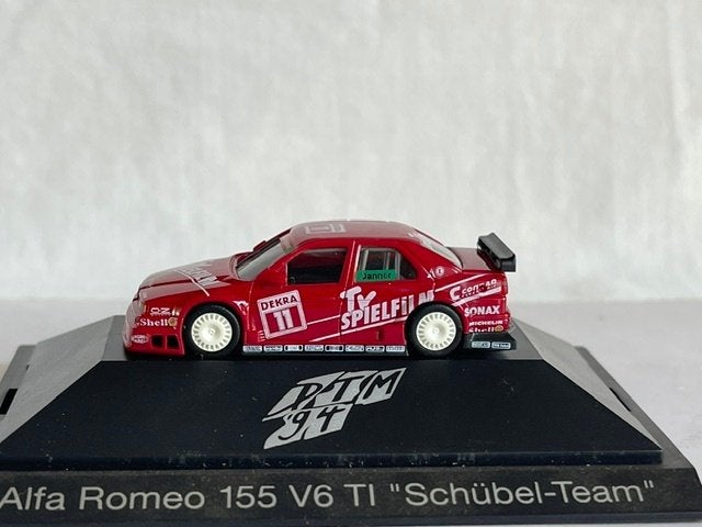 Herpa: Alfa Romeo 155 V6 Ti Nr. 11, Ophalen of Verzenden, Zo goed als nieuw, Auto, Herpa