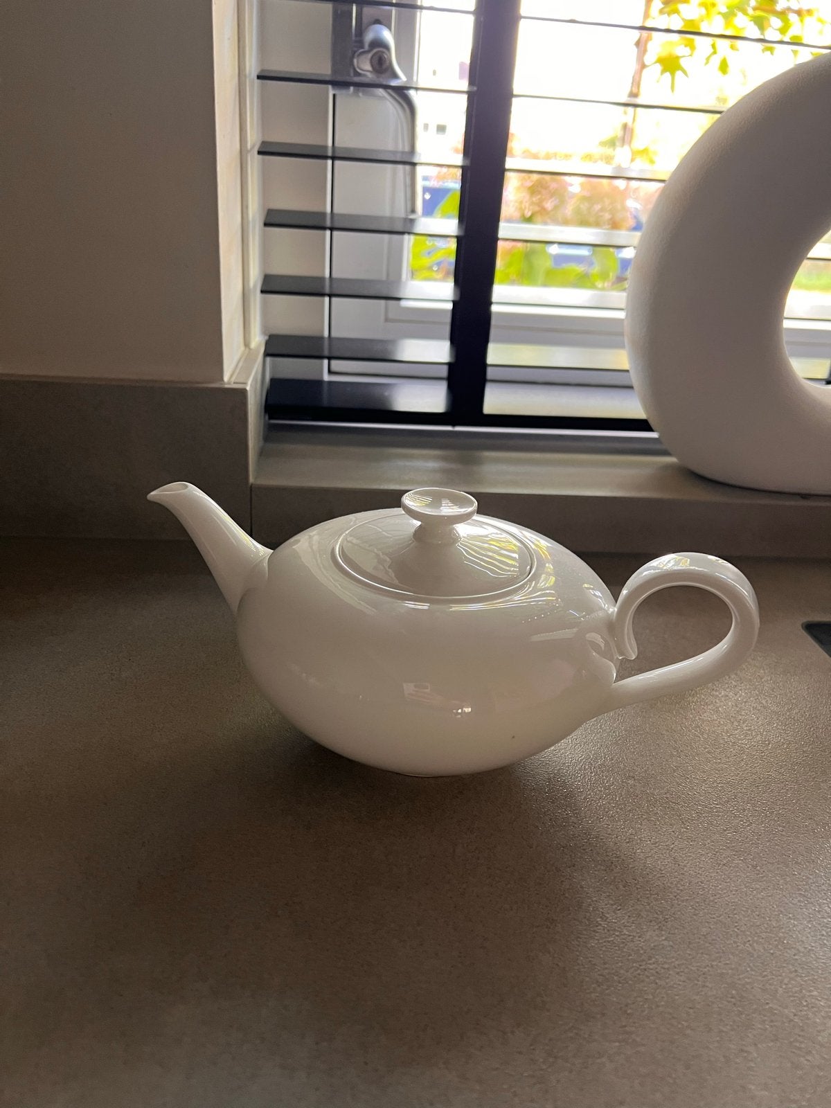 Villeroy & Boch Theepot - Wit Porselein, Ophalen, Villeroy & Boch, Zo goed als nieuw, Theepot