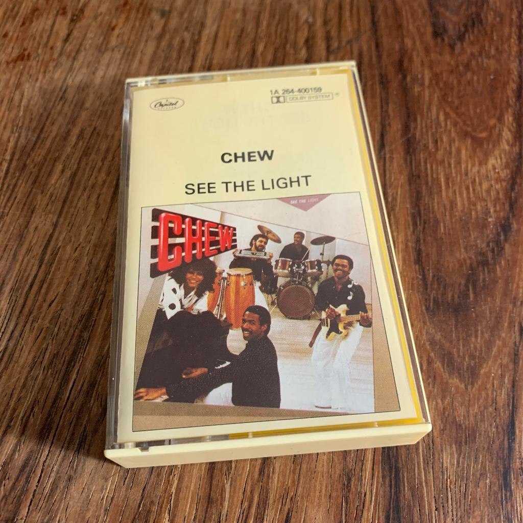 Chew – See The Light CASSETTE boogie funk soul 1983, 1 bandje, Dance, Ophalen of Verzenden, Zo goed als nieuw