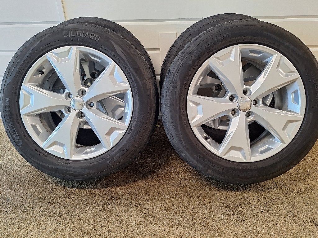 Lichtmetalen velgen met Vredestein Wintrac Xtreme S banden, Ophalen, Banden en Velgen, 17 inch, Winterbanden