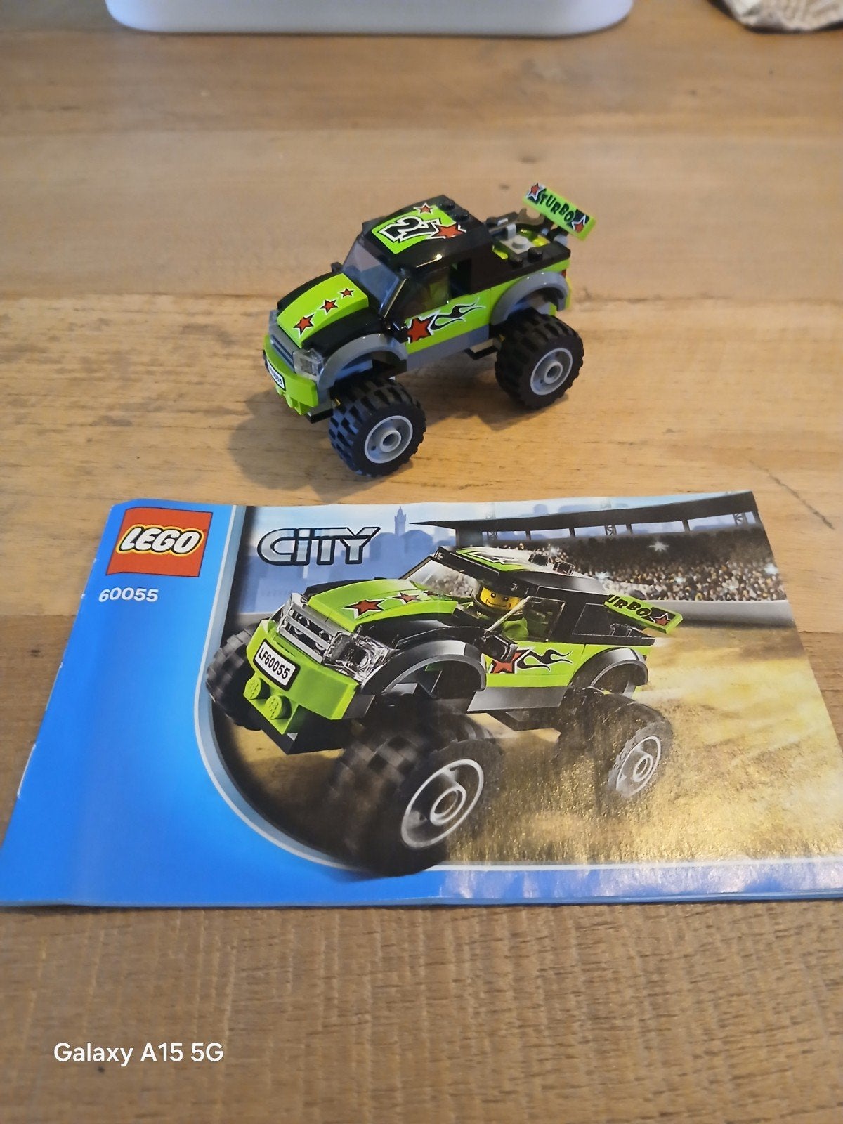 Lego City 60055 Monstertruck met boekje, Ophalen of Verzenden, Gebruikt, Lego