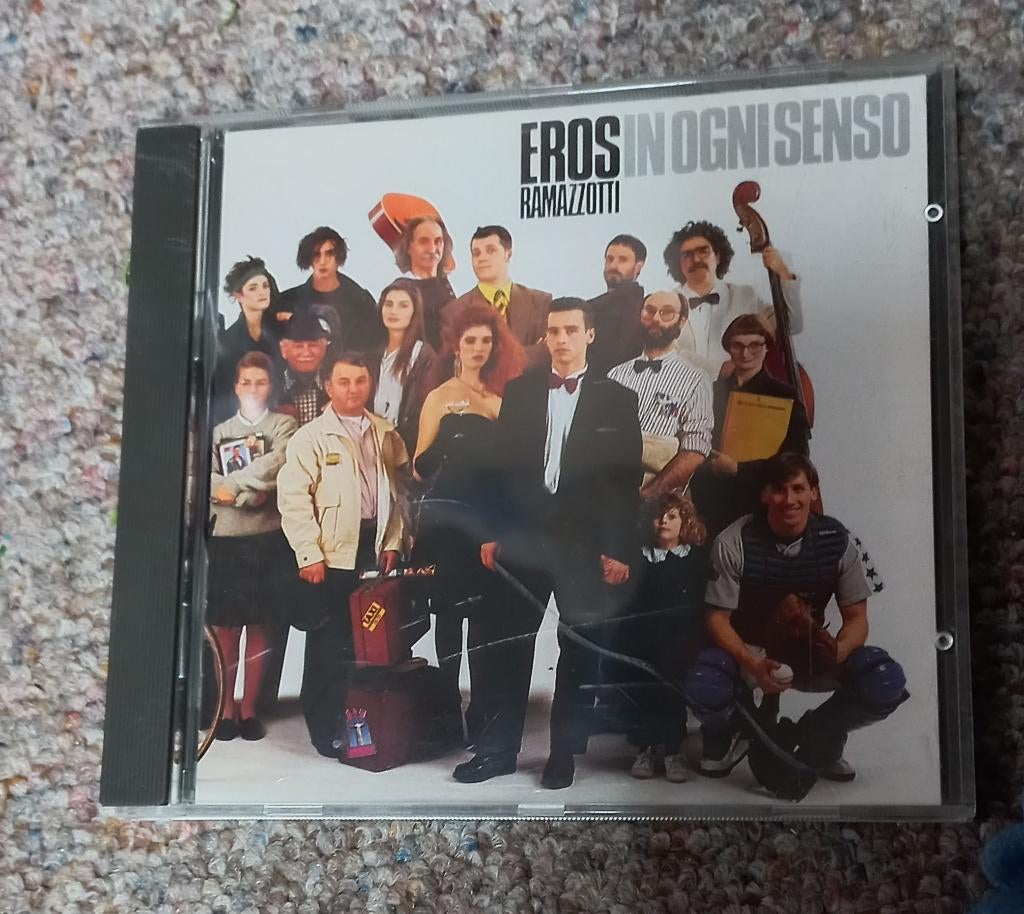 CD Eros Ramazzotti - In ogni senso, Ophalen of Verzenden, 1990 - 1999, Zo goed als nieuw