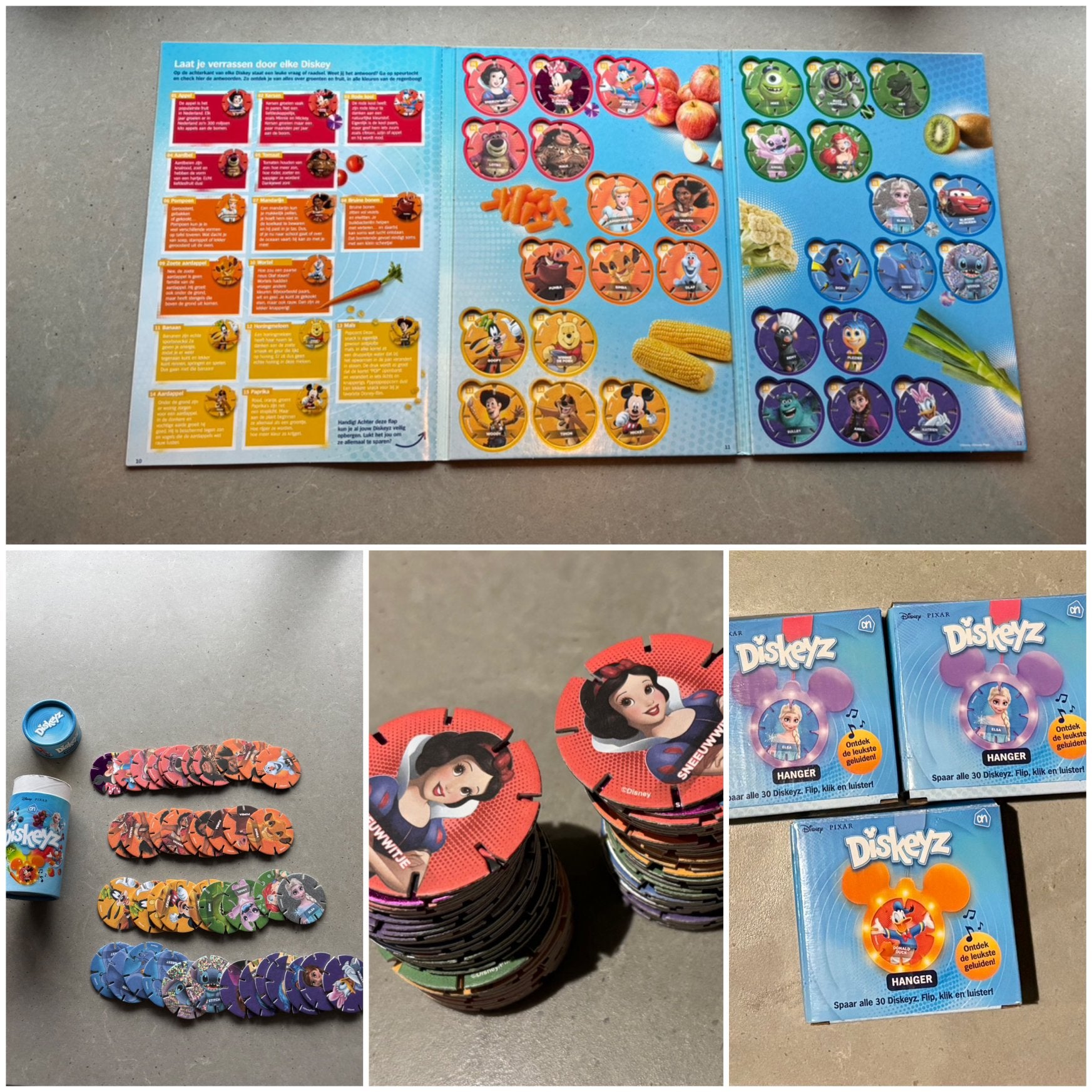 Sets diskeyz boek hangers koker Diskey + gratis zegelkaarten, Albert Heijn, Ophalen of Verzenden