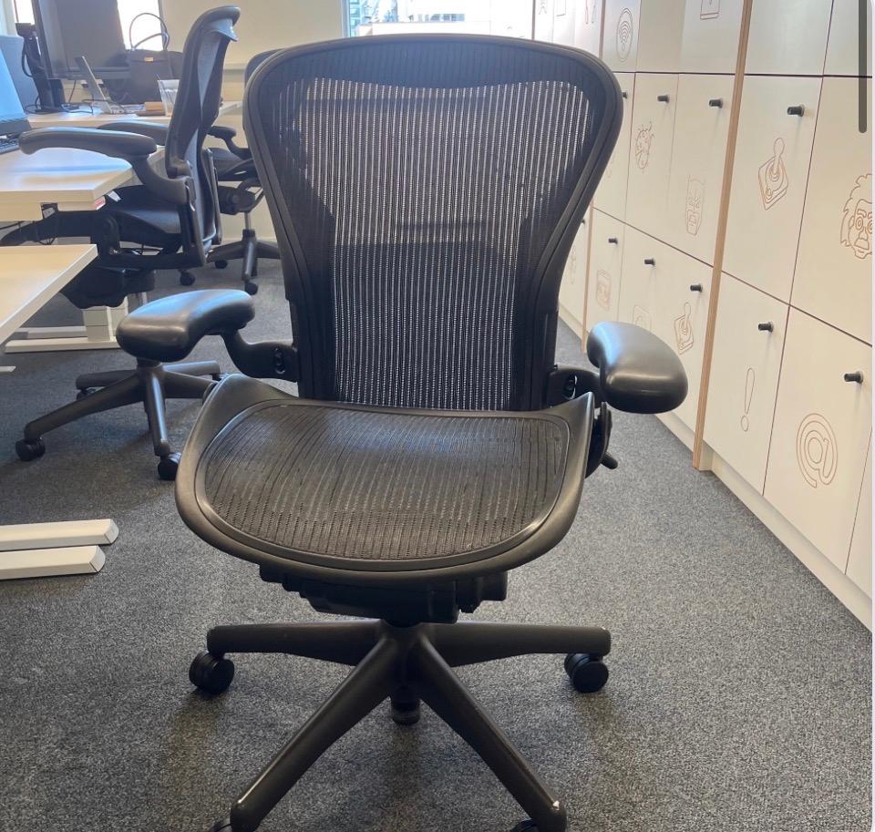 Herman Miller Bureaustoel Goede staat!, Ophalen, Gebruikt, Zwart, Bureaustoel
