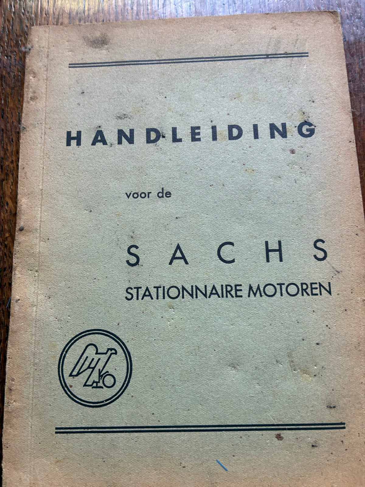 Handleiding voor Sachs Stationaire Motoren, Ophalen of Verzenden, Overige merken