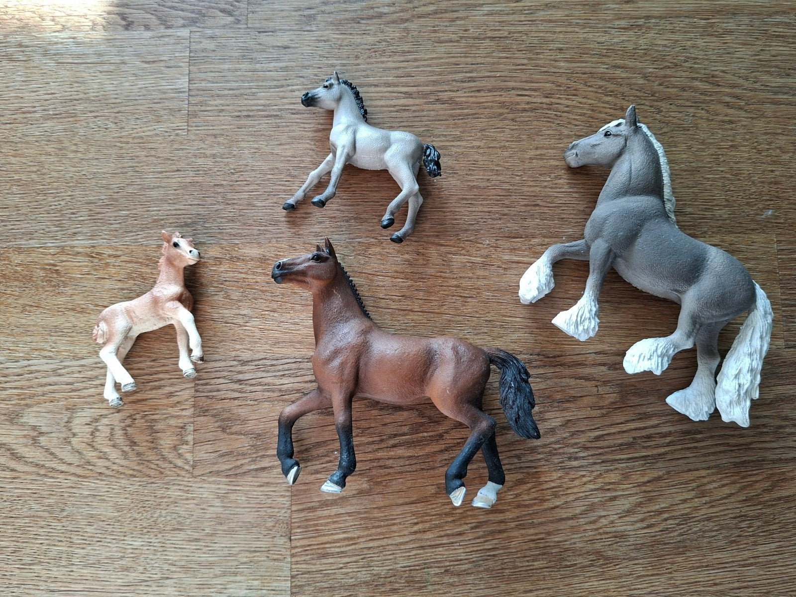 schleich paarden/veulens, Ophalen, Zo goed als nieuw, Paard, Beeldje of Figuurtje