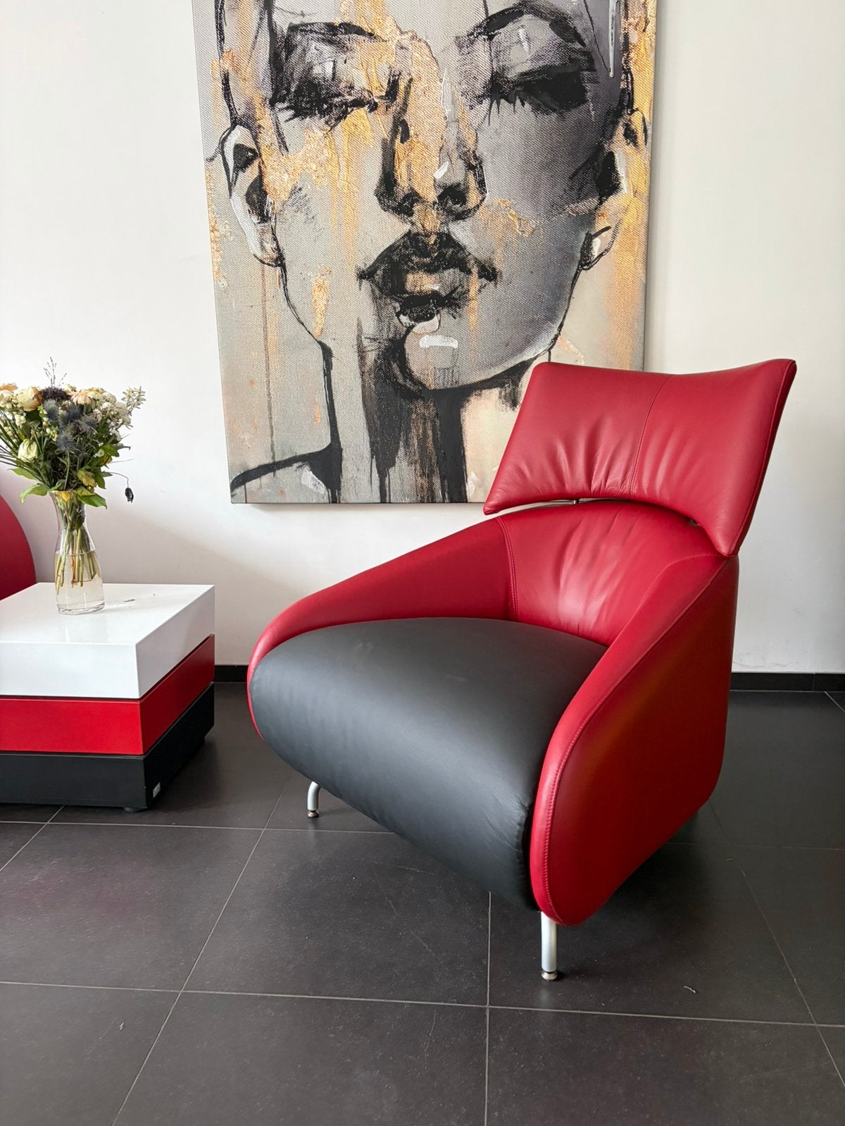 LEOLUX   Solymi    Fauteuil, Ophalen, Eenpersoons, Zo goed als nieuw, Minder dan 150 cm