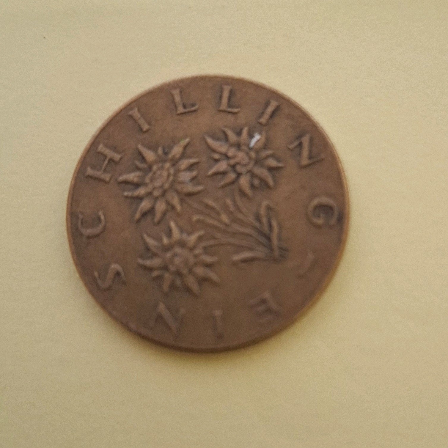 Oostenrijkse 1 Schilling munt 1965, Ophalen of Verzenden