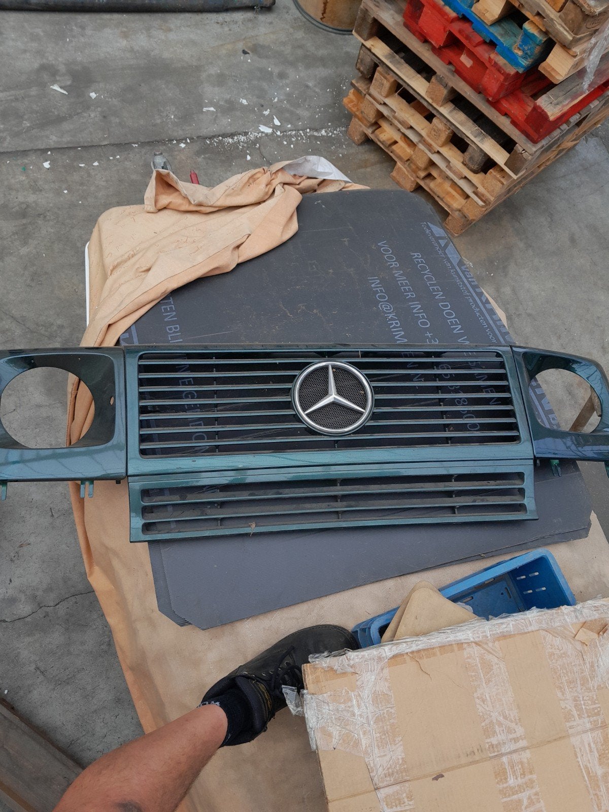 grill + koplampen + deur + achterlichten, Ophalen of Verzenden, Gebruikt, Mercedes-Benz