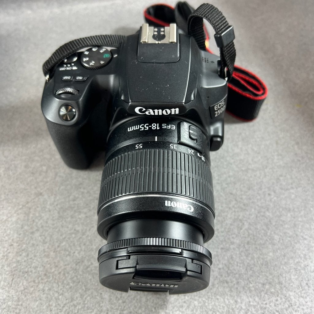Canon EOS250D + 18-55mm lens | tas met lader | 412218, Audio, Tv en Foto, Gebruikt, Spiegelreflex, Canon, Ophalen of Verzenden