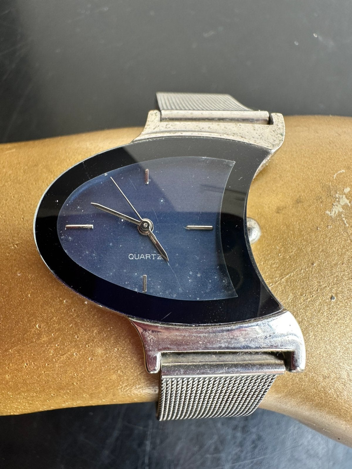 Goed lopend Adora Quarts design dames horloge, Ophalen of Verzenden, Gebruikt, Staal, Overige merken