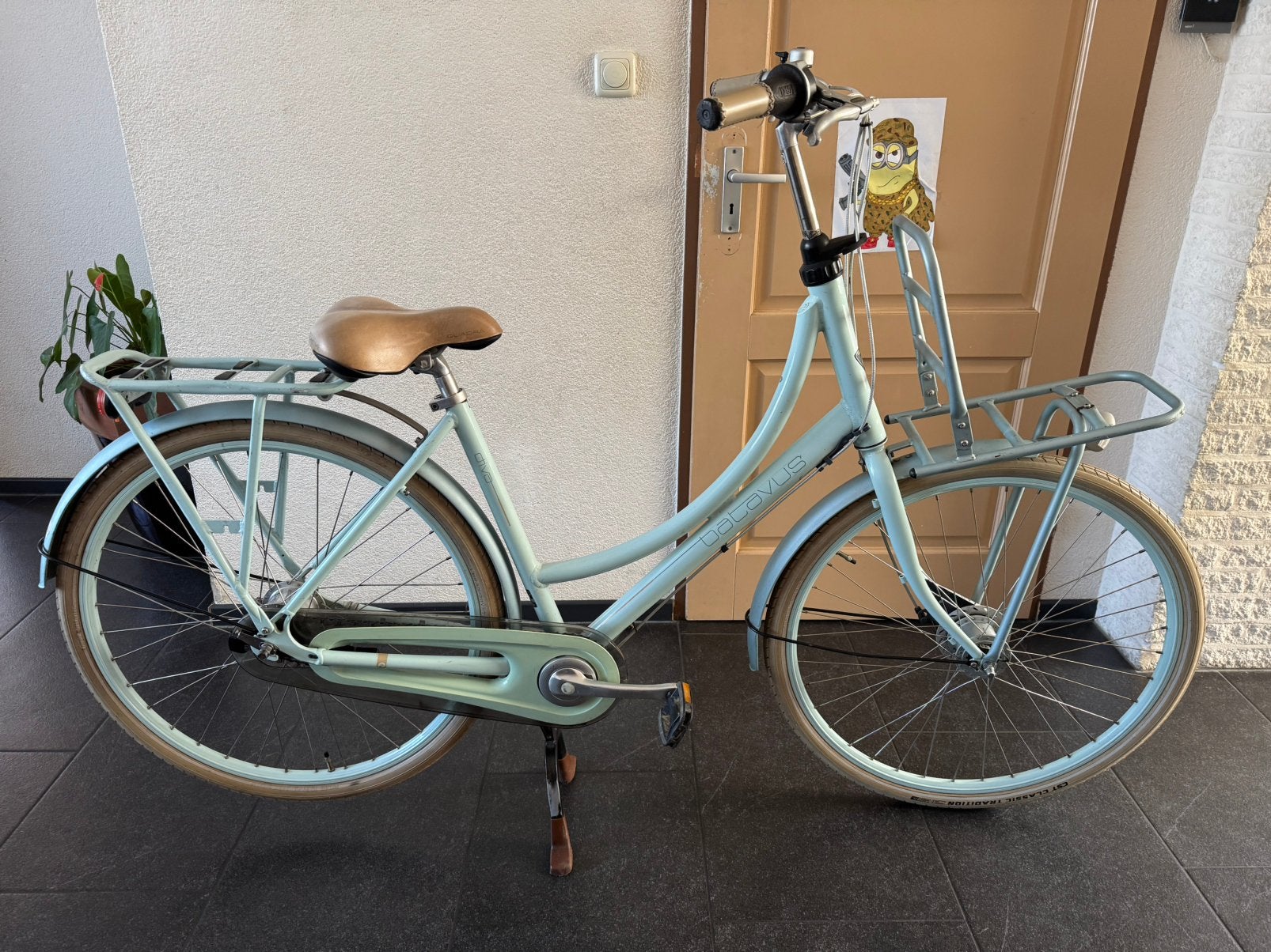 Mooie Batavus Diva damesfiets / transportfiets 28 inch, Fietsen en Brommers, Ophalen, Versnellingen, Batavus, Zo goed als nieuw