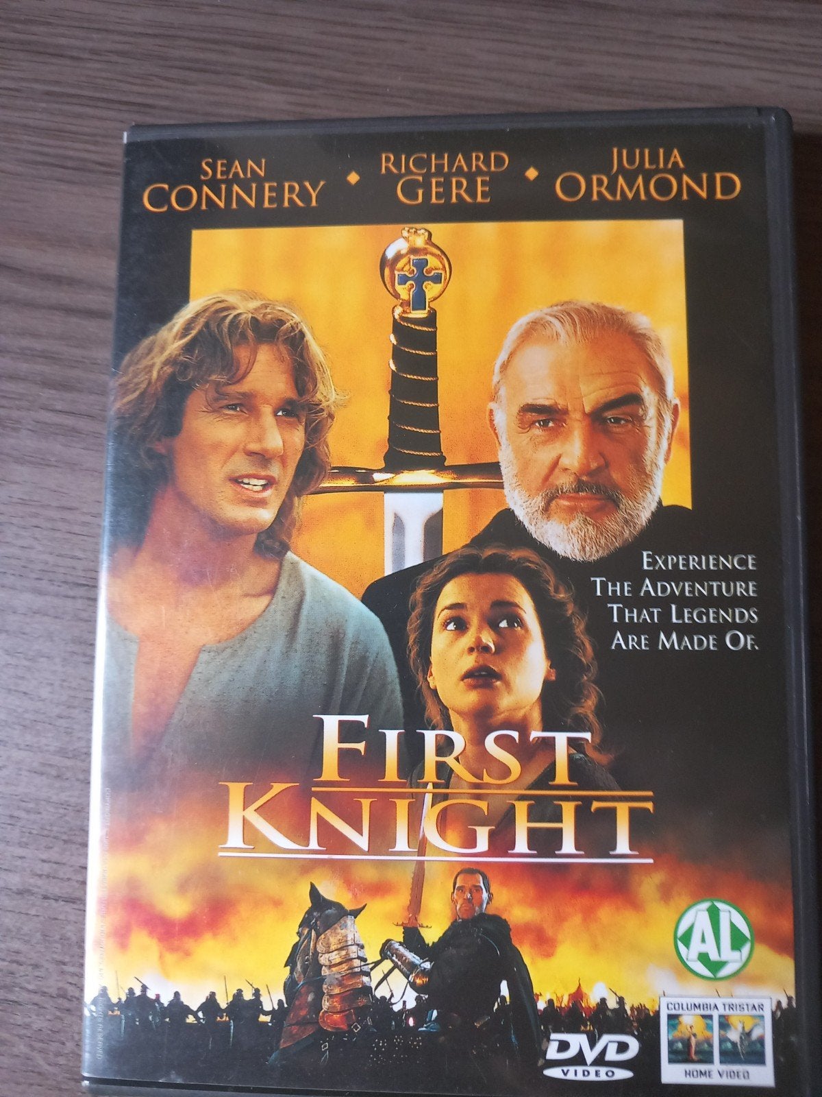First Knight DVD - Sean Connery, Richard Gere, Julia Ormond, Vanaf 12 jaar, Ophalen of Verzenden, Gebruikt, Historisch of Kostuumdrama