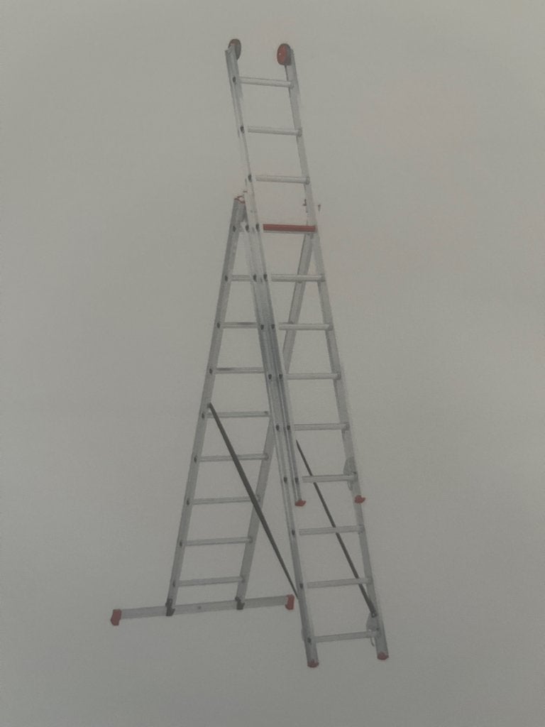 Altrex All Round ladder 3x9 treden, Ophalen, Zo goed als nieuw