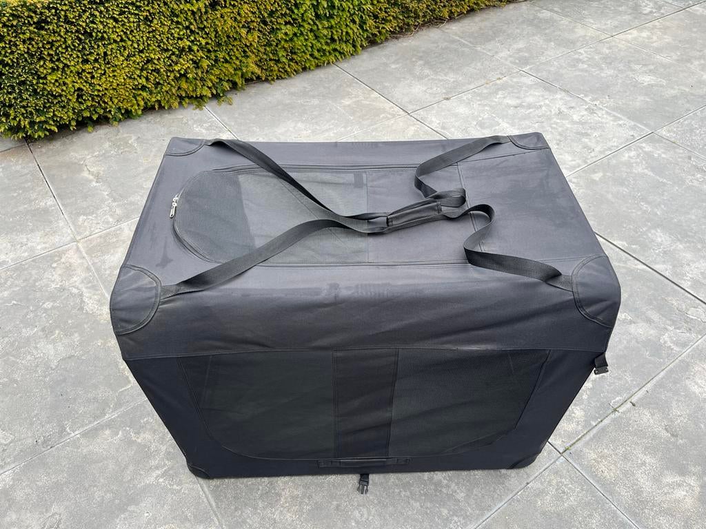 Honden reisbench XL opvouwbaar  zwart 92x64x60, Ophalen, Zo goed als nieuw