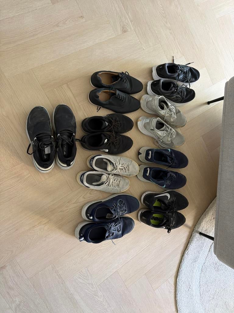 Diverse schoenen: Nike, Adidas, Saucony, TNF, Zara, Ophalen of Verzenden, Gedragen, Overige kleuren, Sneakers of Gympen