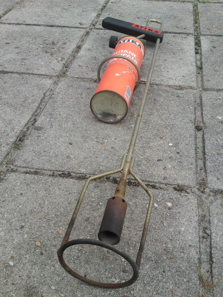 Gasbrander ATIKA onkruid, Ophalen, Gebruikt, Atika