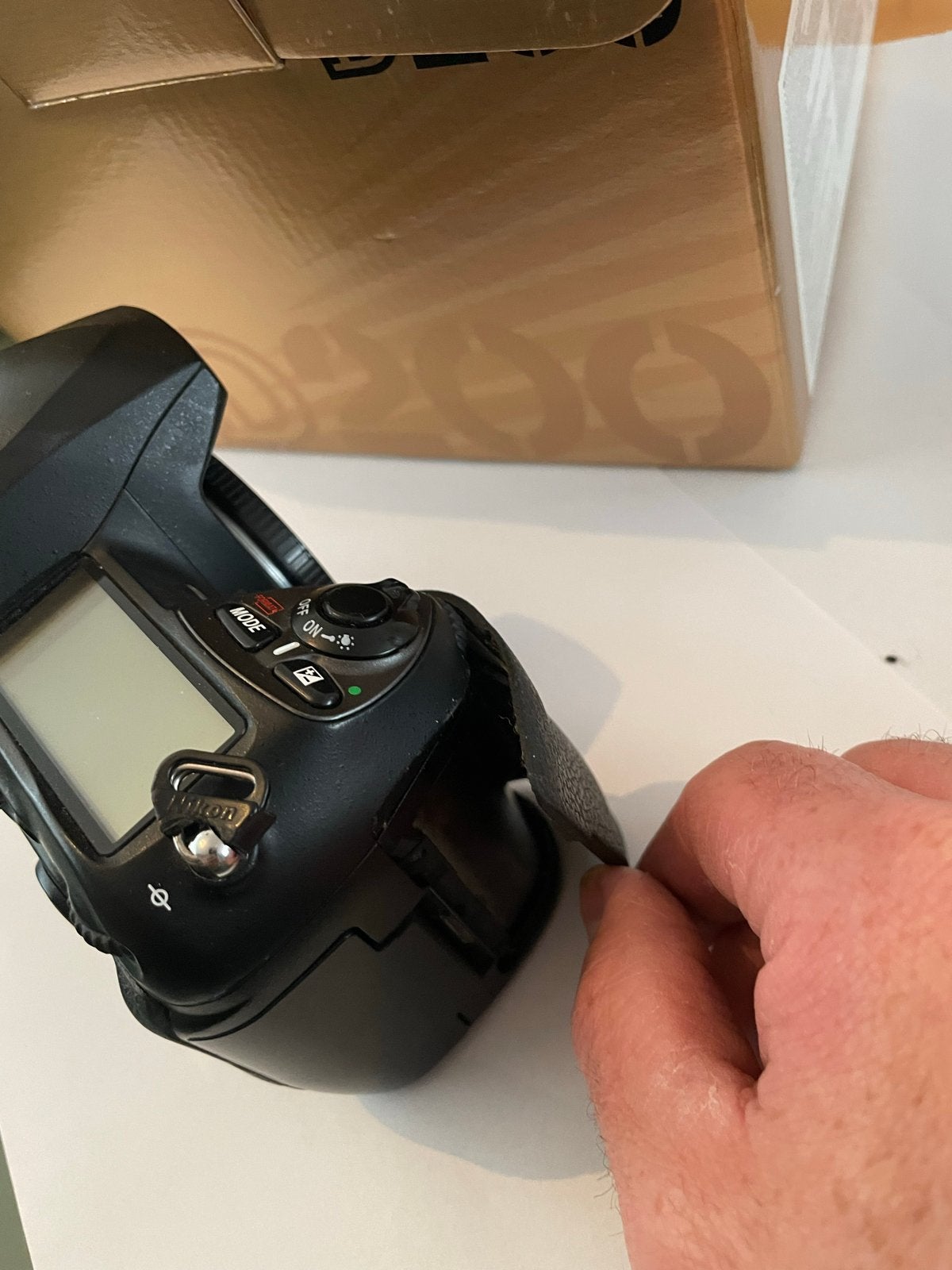 Nikon D200 Spiegelreflexcamera - Grip laat los, Audio, Tv en Foto, Fotocamera's Digitaal, Ophalen, Gebruikt, Spiegelreflex, Nikon