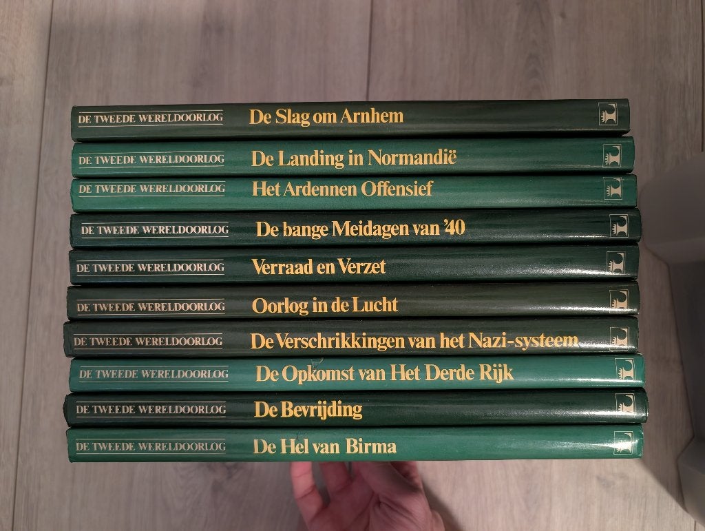 Boeken serie "De Tweede Wereldoorlog", Ophalen, Tweede Wereldoorlog, Zo goed als nieuw, Algemeen