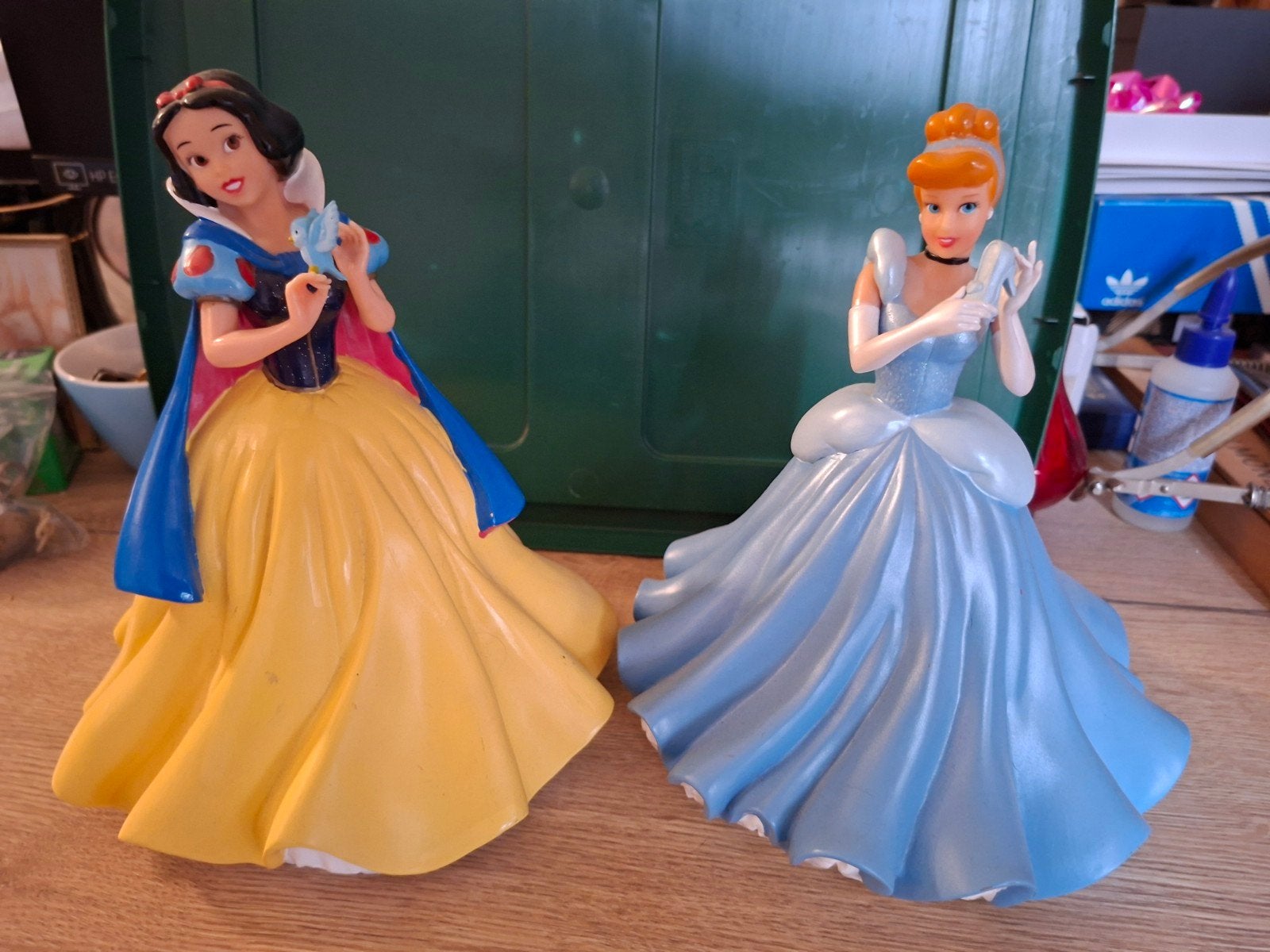 Disney Sneeuwwitje en Assepoester spaarpotten, Verzamelen, Poppetjes en Figuurtjes, Ophalen of Verzenden, Gebruikt
