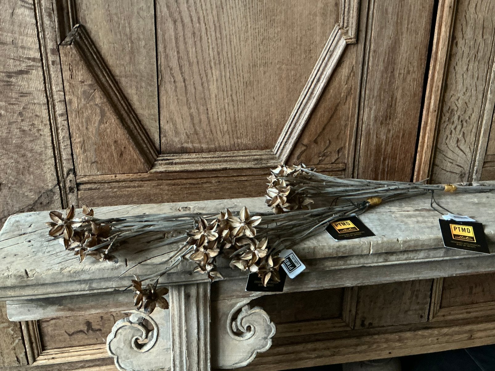 NIEUW 3 bosjes PTMD kunstbloemen, Huis en Inrichting, Woonaccessoires | Kunstplanten en Kunstbloemen, Ophalen of Verzenden, Nieuw
