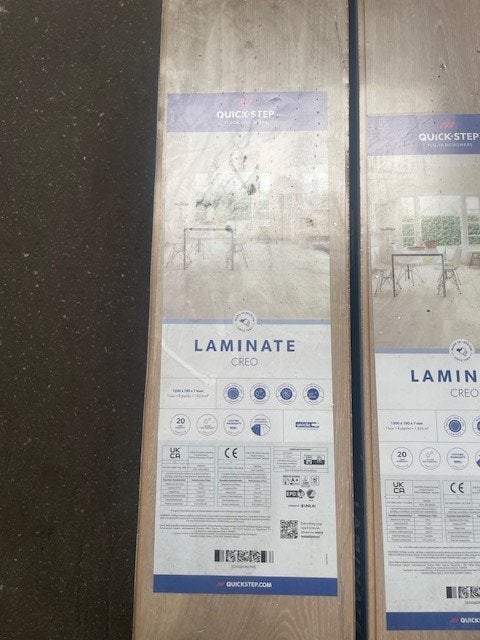 partij laminaat 18 pakken, Ophalen, Nieuw, Laminaat