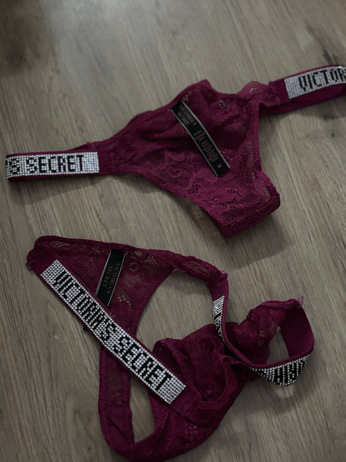 Victoria's Secret BH-bandjes en slips, Ophalen of Verzenden, Meerkleurig, Setje