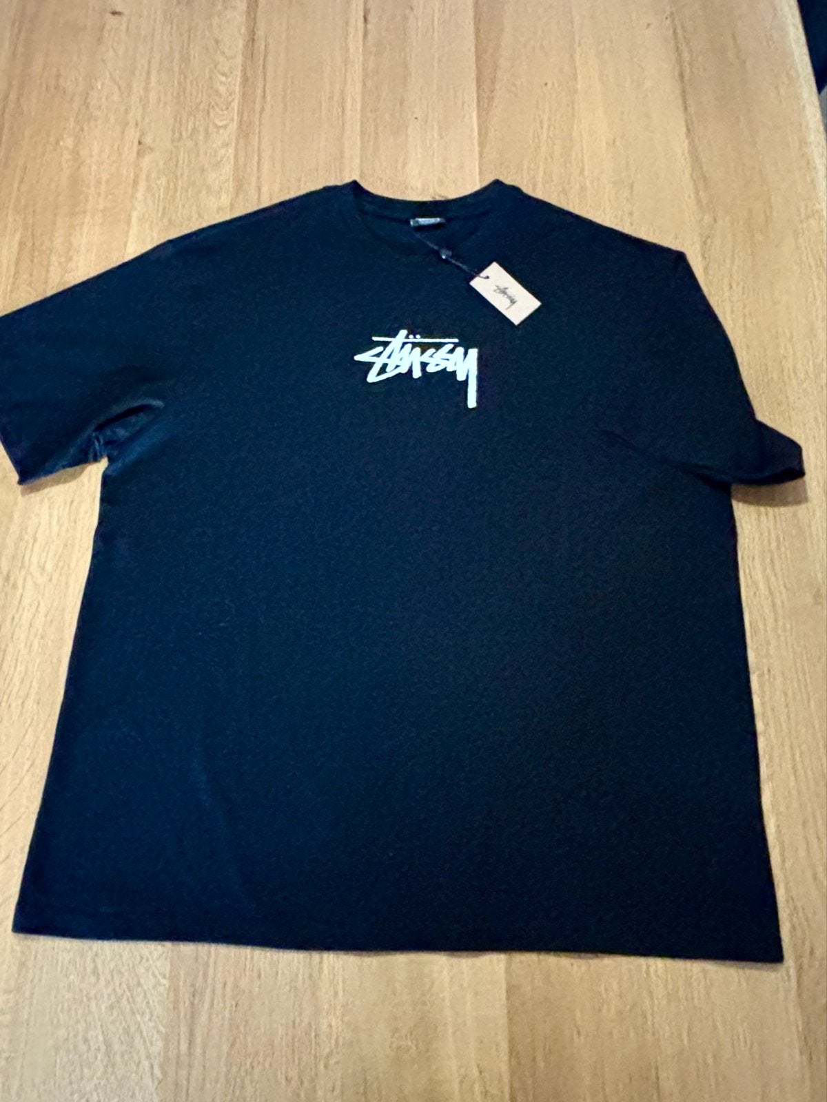 Stussy T-shirt Zwart - Maat XL, Ophalen of Verzenden, Nieuw, Maat 56/58 (XL), Zwart