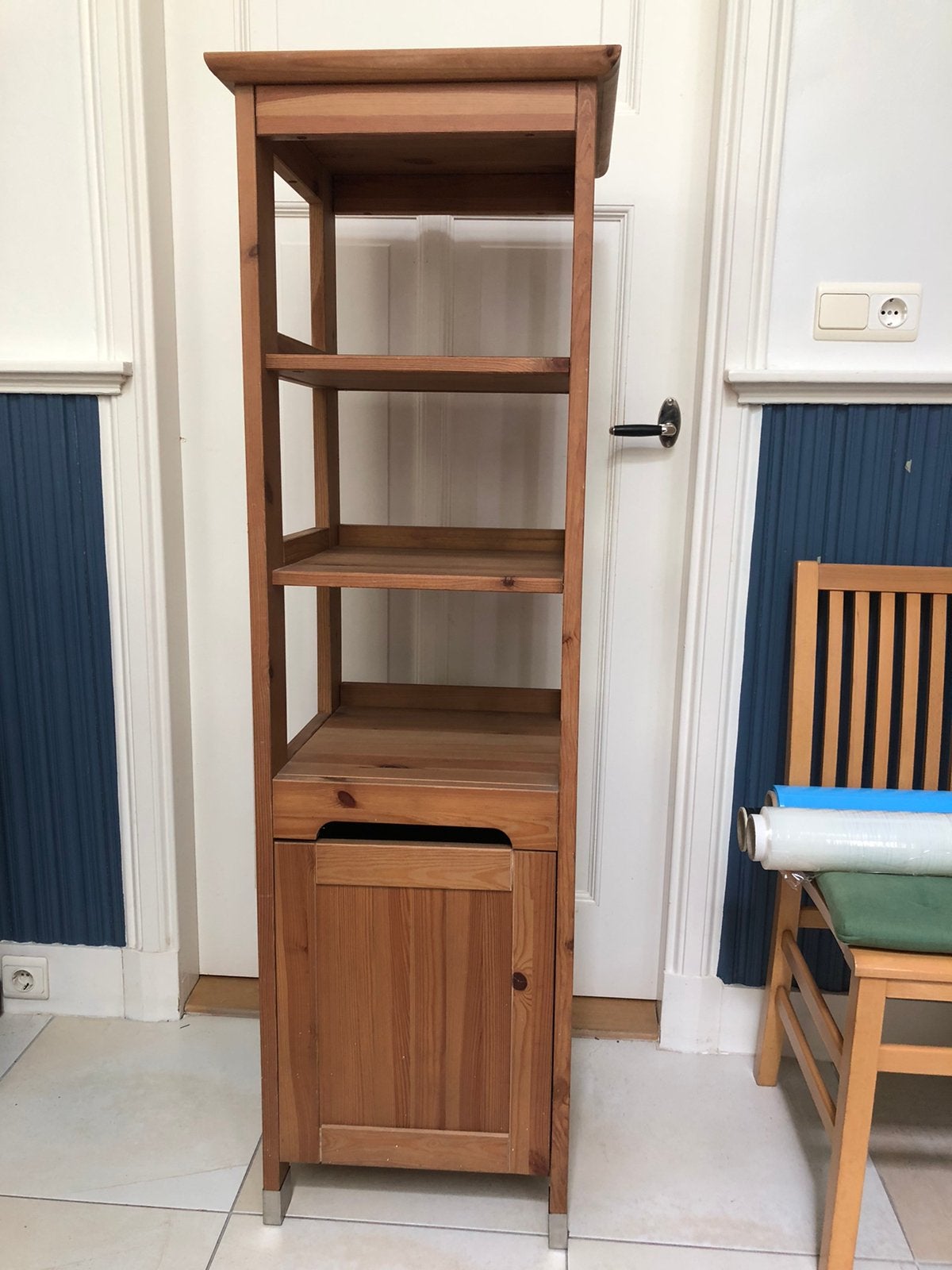 Houten stellingkastje kastje IKEA, Ophalen, Gebruikt