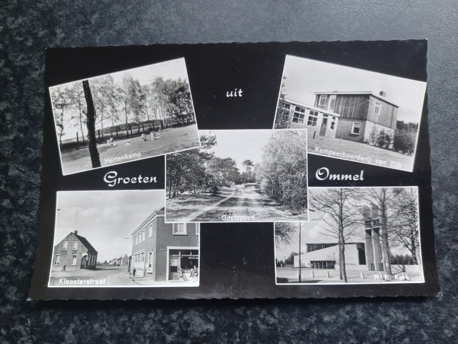 Groeten uit Ommel 1967, Ophalen of Verzenden, 1960 tot 1980, Ongelopen, Noord-Brabant