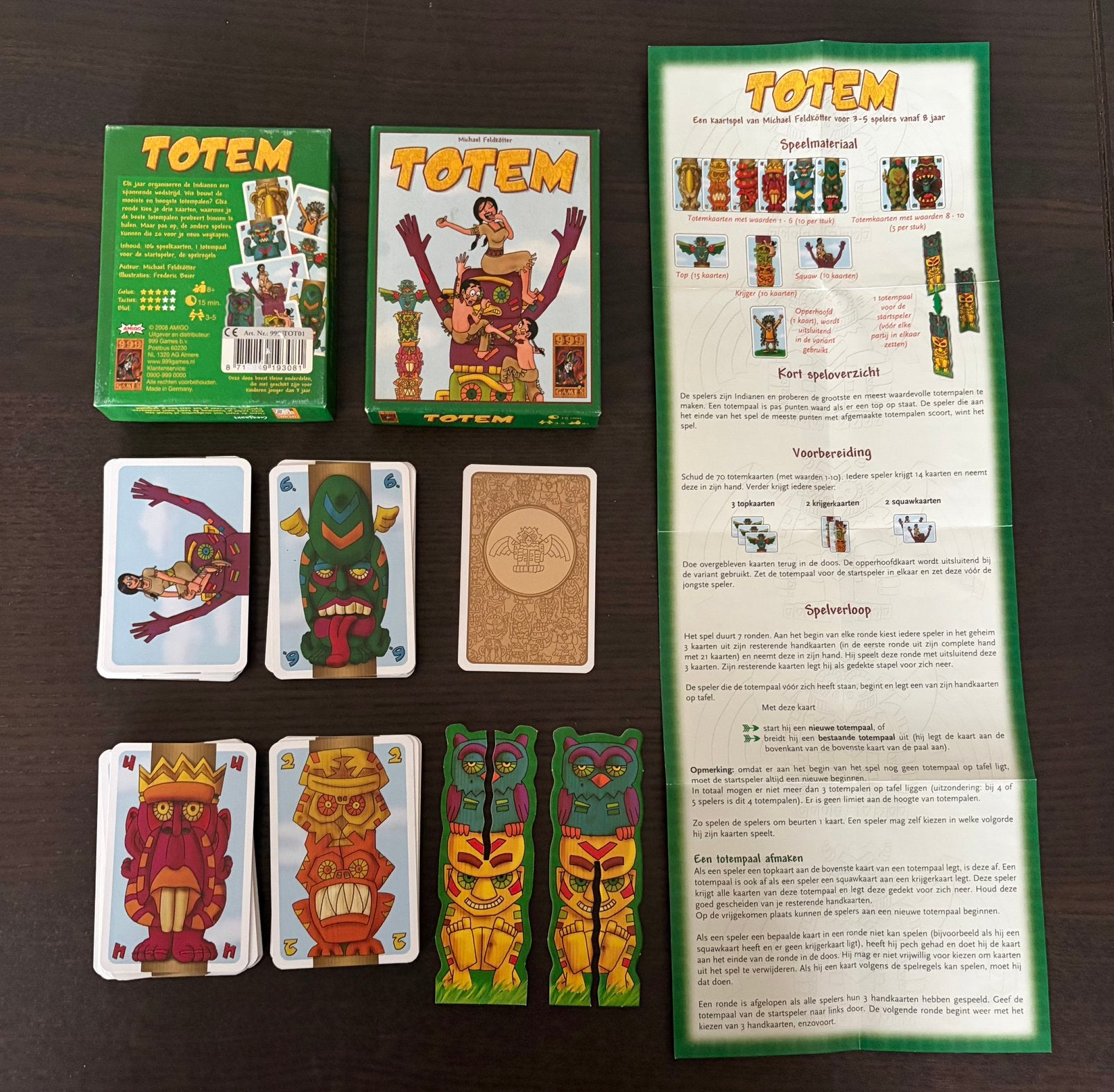 Totem kaartspel van 999 games, Ophalen of Verzenden, Gebruikt