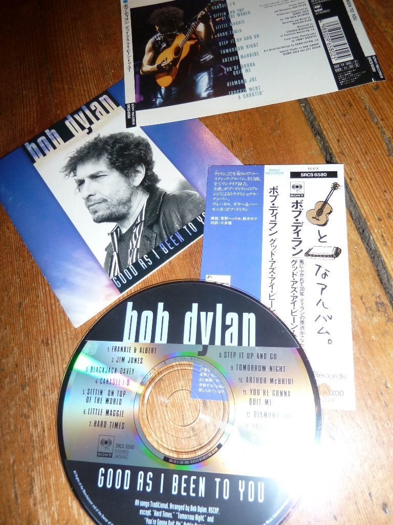 cd Bob Dylan "Good As I Been To You" Japan CD + obi, Ophalen of Verzenden, Zo goed als nieuw