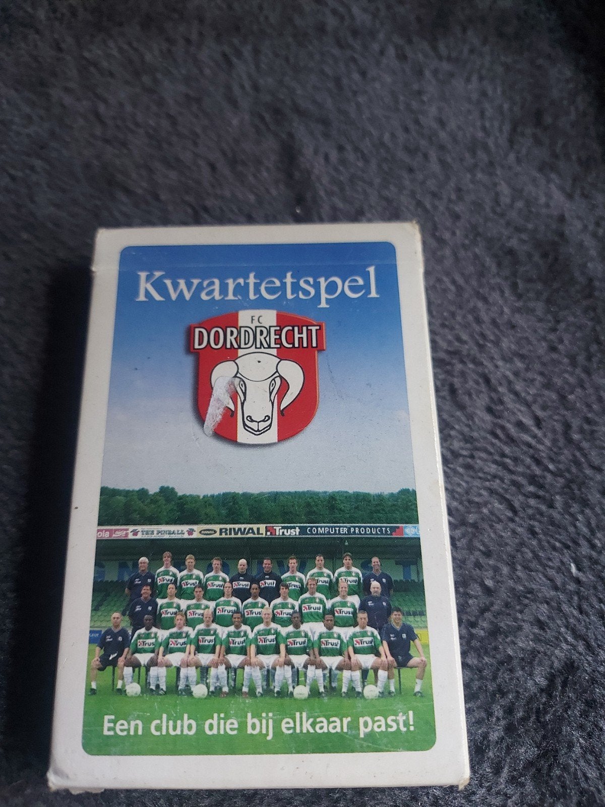 FC Dordrecht Kwartetspel - Trainers & Sponsors, Ophalen of Verzenden, Gebruikt