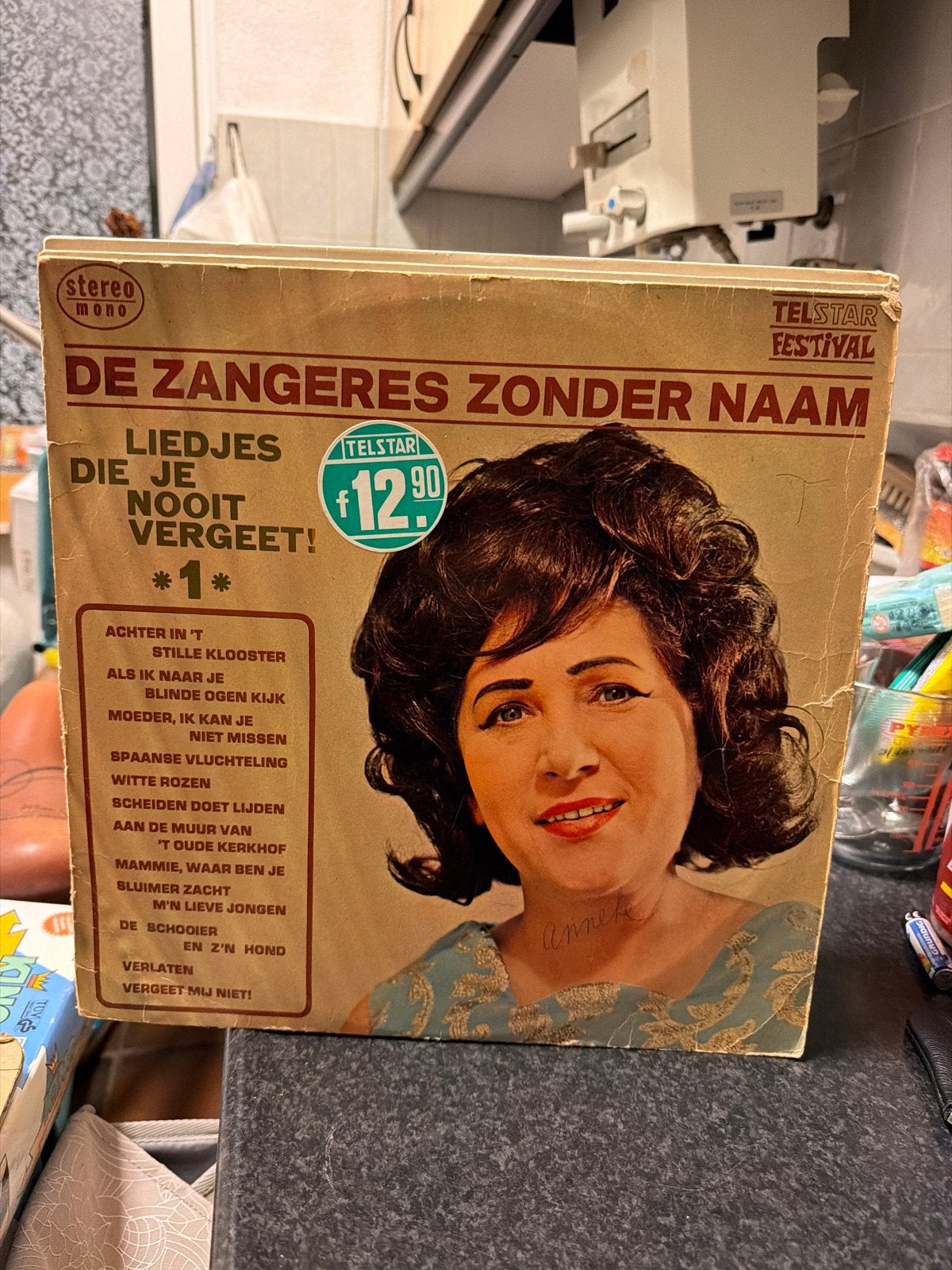 3.  De Zangeres Zonder Naam Liedjes Die Je Nooit Vergeet! LP, LP, Gebruikt, Ophalen of Verzenden, Levenslied of Smartlap