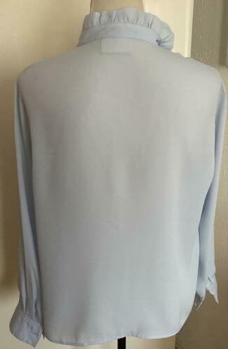 Erfo blouse maat 40, Kleding | Dames, Ophalen of Verzenden, Zo goed als nieuw, Maat 38/40 (M), Blauw