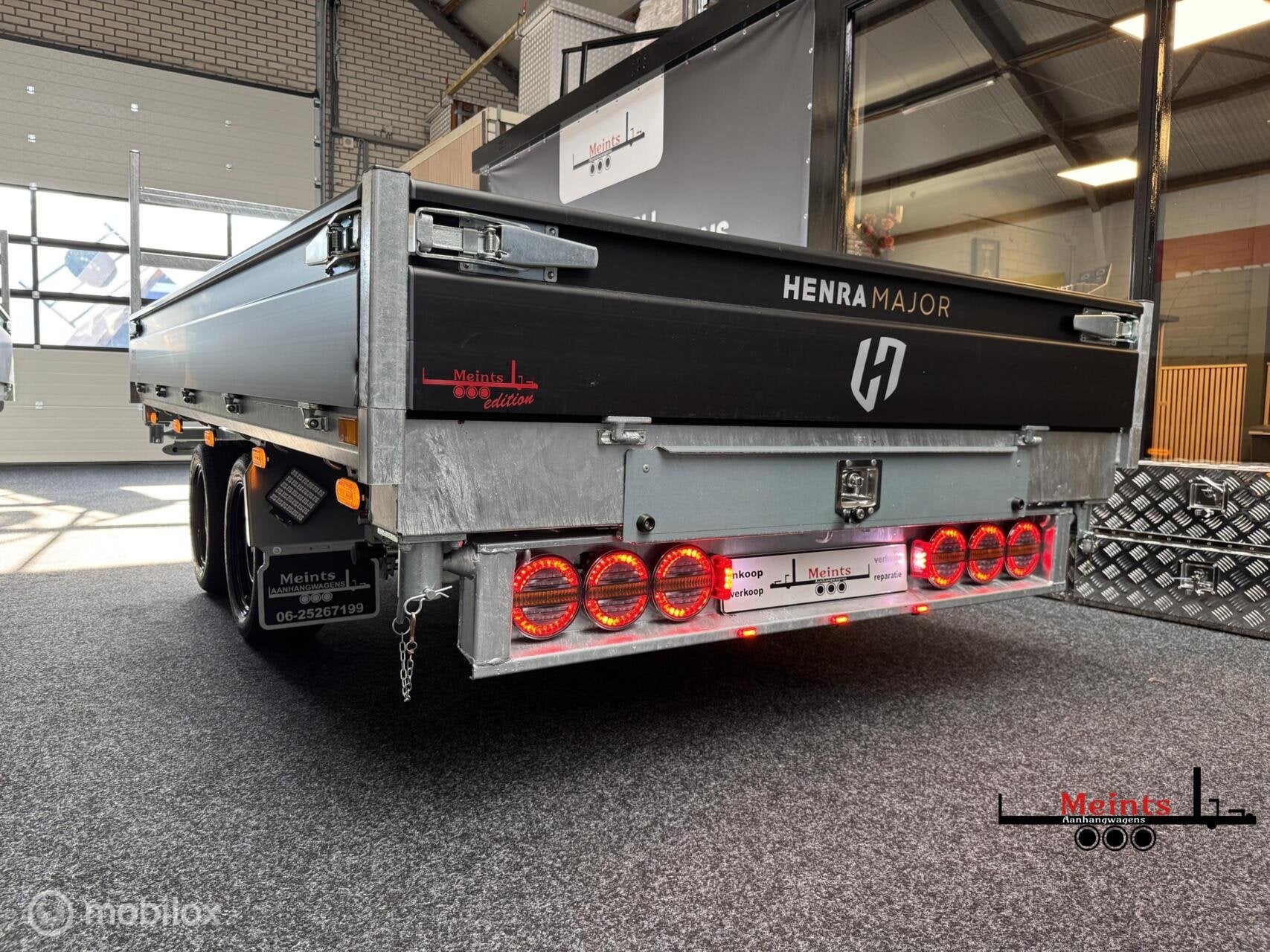 NIEUWE Henra Kipper 350x185 3500KG Special edition, Gebruikt