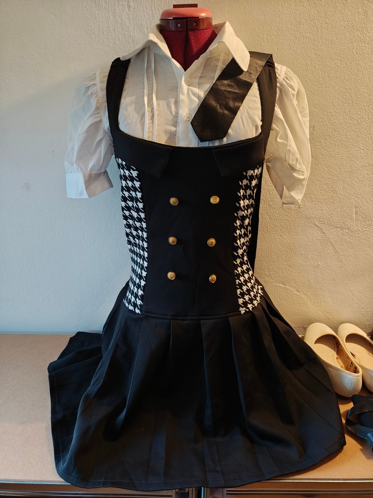 Cosplay Shirakiin Ririchiyo schooluniform Inu x Boku SS, Verzenden, Kleding, Maat 36 (S), Geen