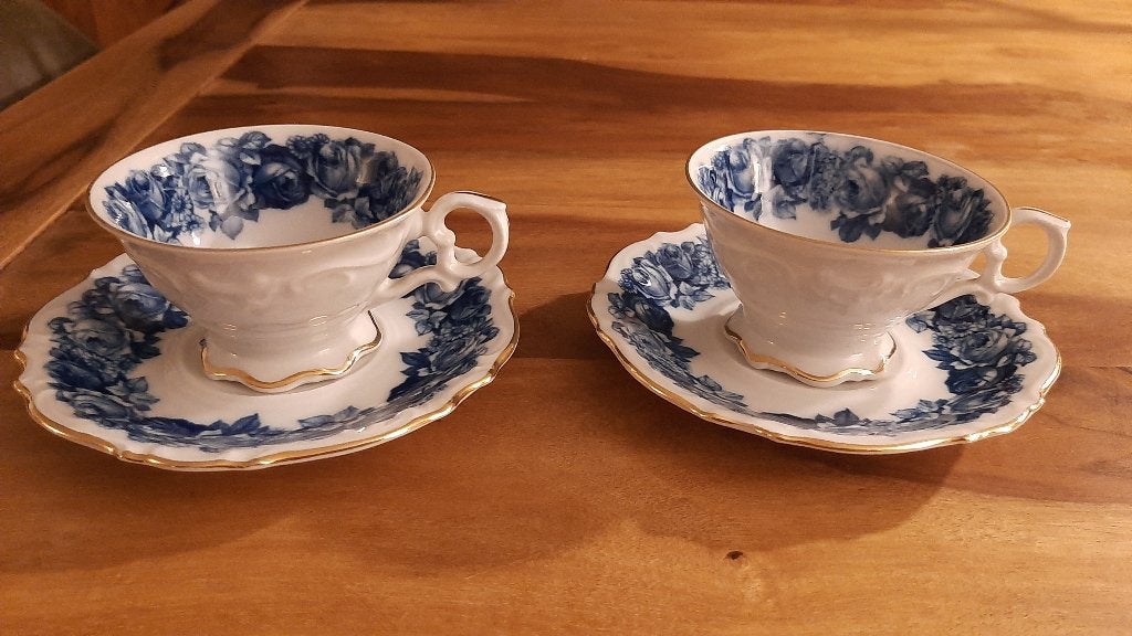 kop schotel vintage porselein, Ophalen