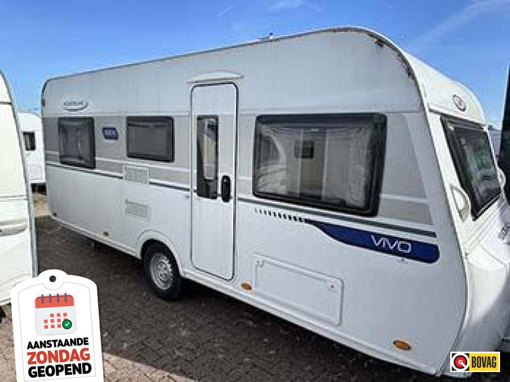LMC Vivo 500 K met stapelbed en voortent ((zondag open)), Bedrijf, Treinzit, 5 tot 6 meter, LMC en Münsterland