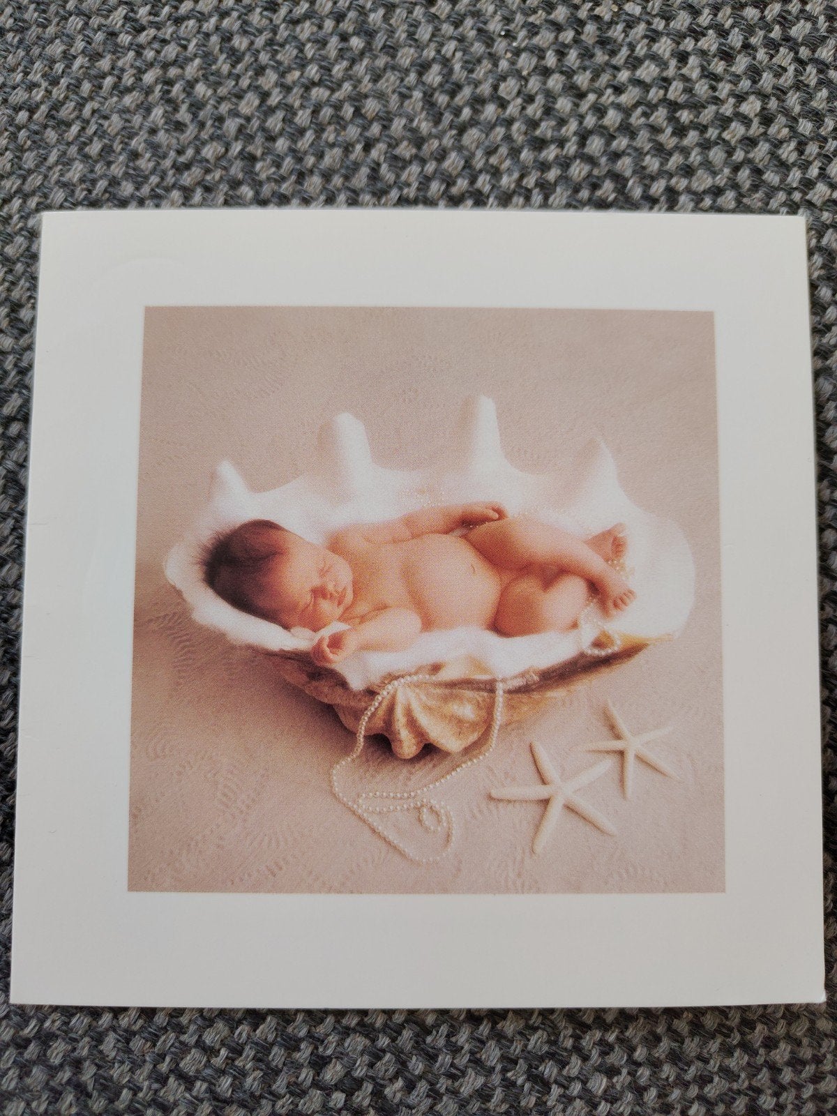 Anne Geddes kaart, Ophalen of Verzenden, 2000 tot heden, Geboortekaartje