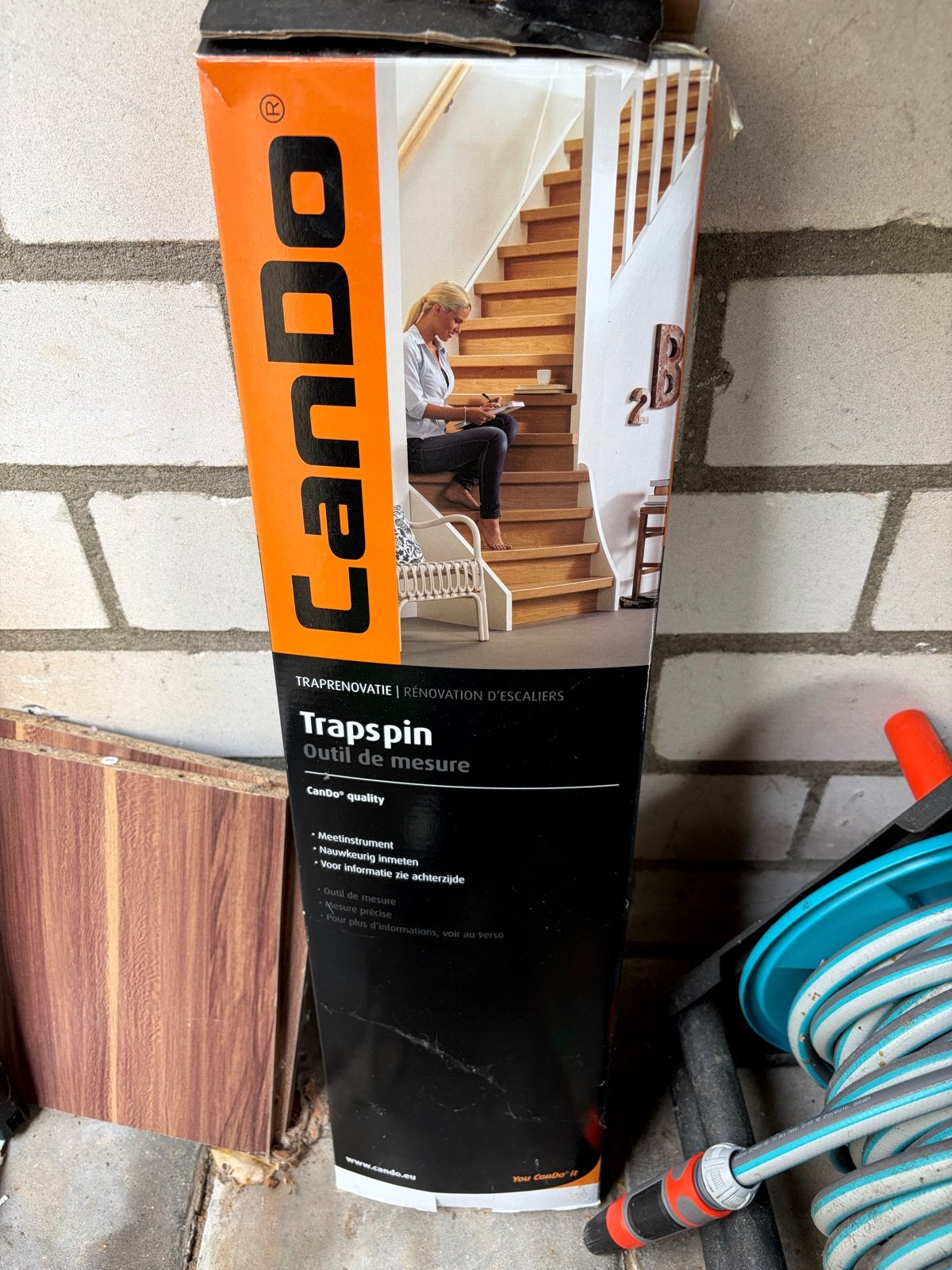 CanDo Trapspin - Meetinstrument voor Traprenovatie, Ophalen of Verzenden, Zo goed als nieuw